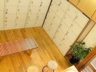 Tokyo Voyeur's Dream: Big Boobs, Nippon Pussy Exposed in Public Shower.  (Sex, XXX, Thai)